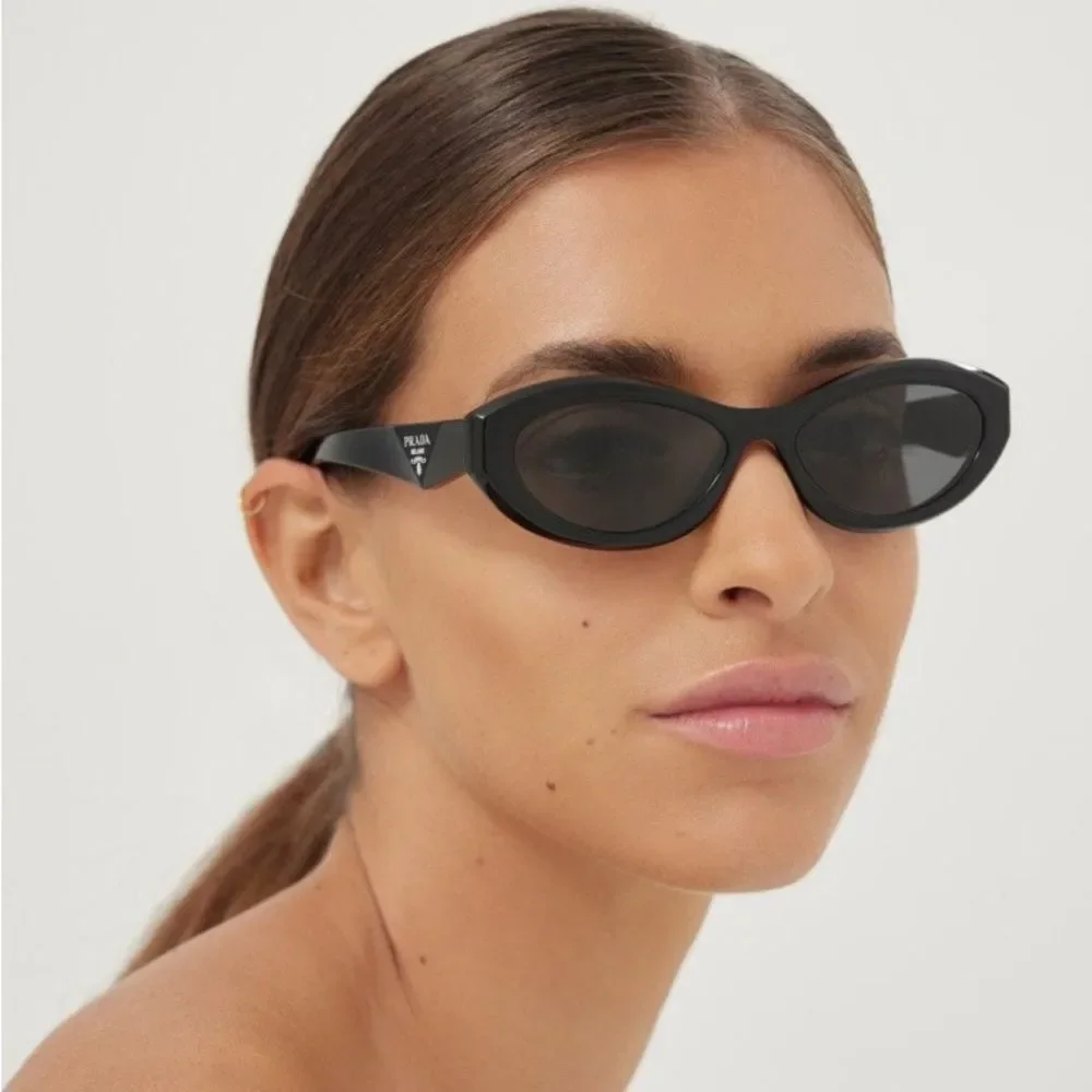 Prada Black Cat-Eye Sunglasses